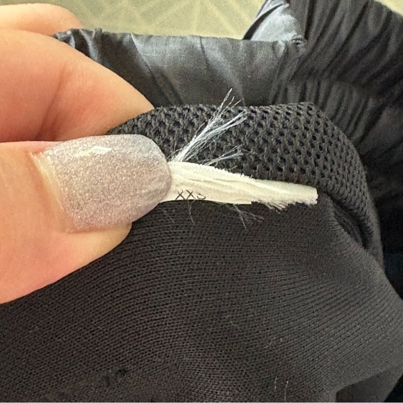 NIKE x SACAI sz XXS Black Pleated Skirt Overlay w/ Elastic Waist Shorts  2015 - Picture 10 of 10